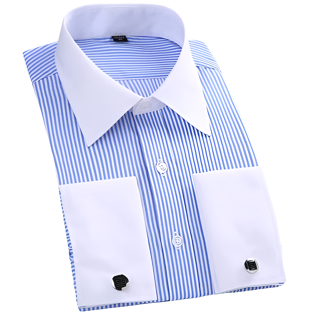 Shelby Blue Striped Shirt