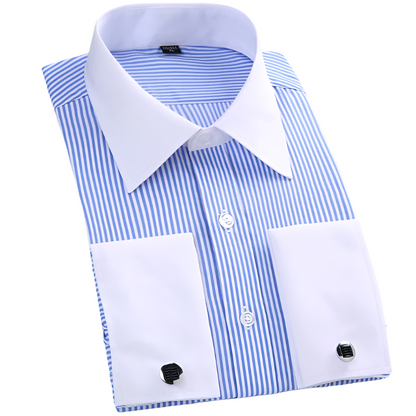 Shelby Blue Striped Shirt