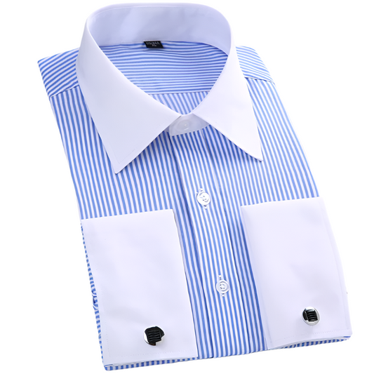 Shelby Blue Striped Shirt