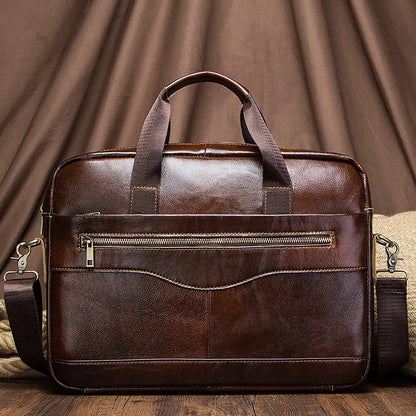 Shelby Leather Briefcase