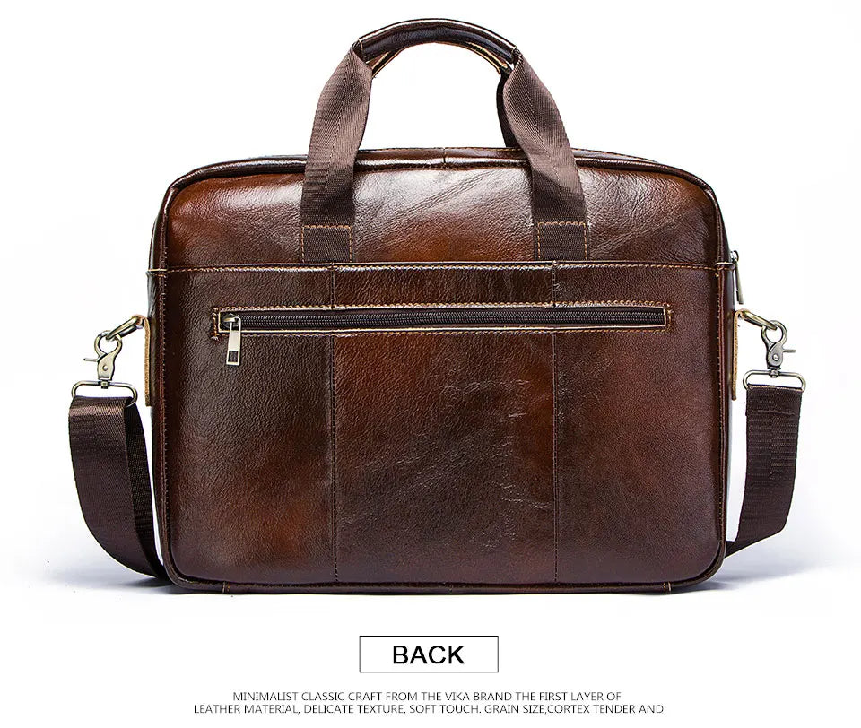 Shelby Leather Briefcase