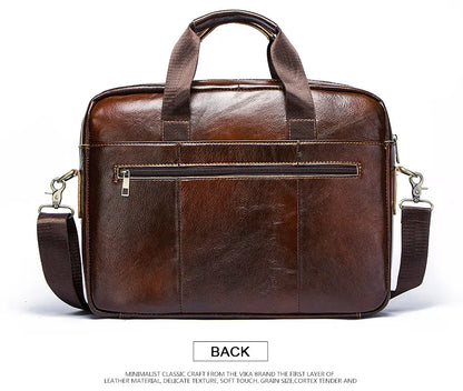 Shelby Leather Briefcase
