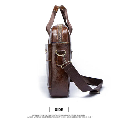 Shelby Leather Briefcase
