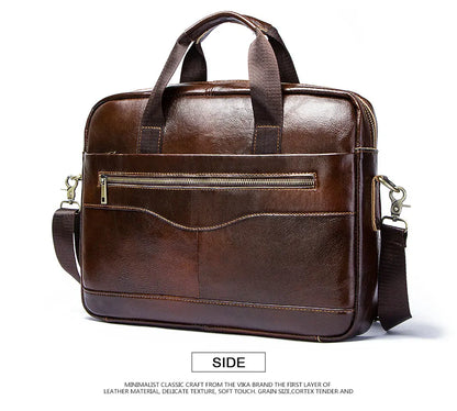 Shelby Leather Briefcase