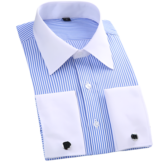 Shelby Blue Striped Shirt