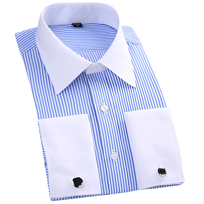 Shelby Blue Striped Shirt