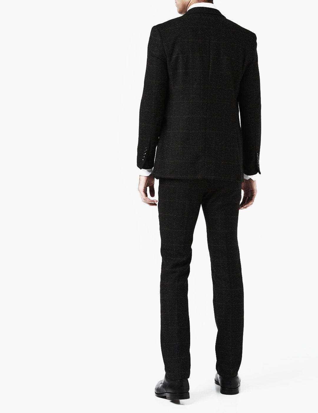The Shelby Black Checkered Suit