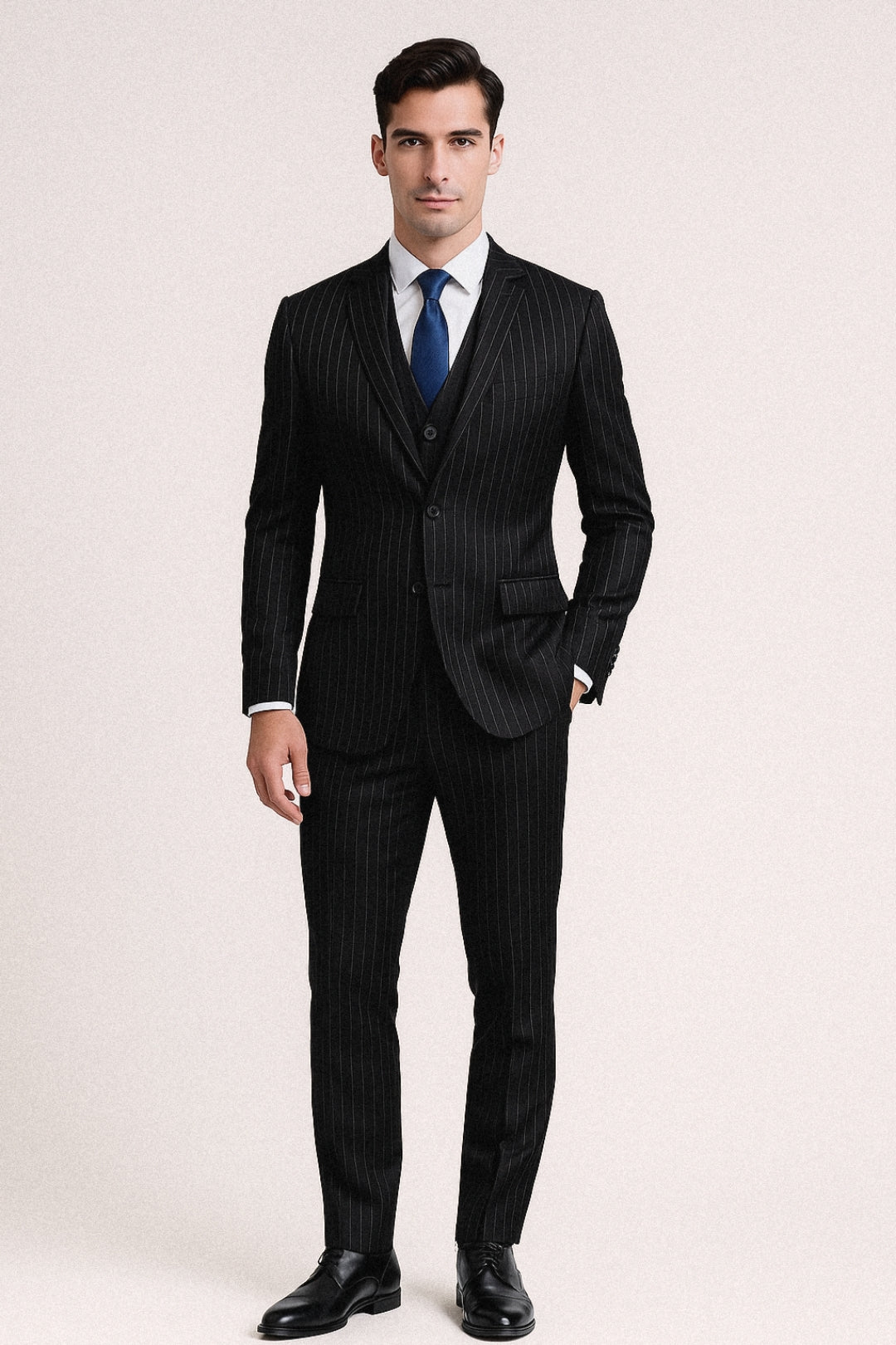 The Italian Striped Suit