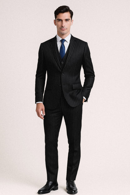 The Italian Striped Suit