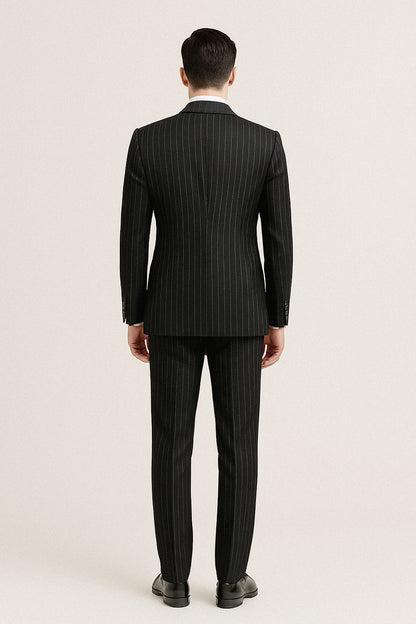 The Italian Striped Suit