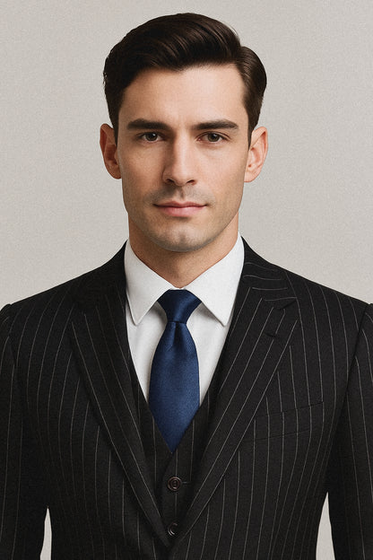 The Italian Striped Suit